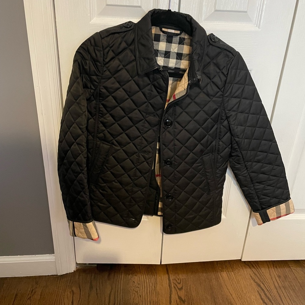 Burberry Quilted Jacket Kids 14y(Fits woman xs)